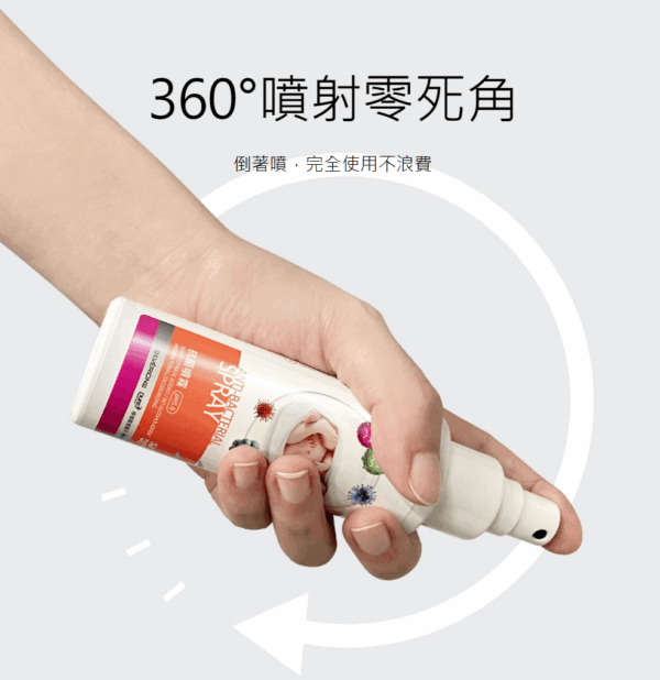 媽媽餵抗菌噴霧